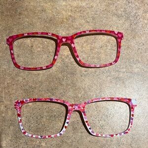 Kirby style pair eyewear toppers